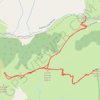 Trace GPS Croix de Cassini - Grandes Buffes (Alpe d'Huez), itinéraire, parcours