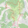 Trace GPS Mont Cima, Tour anti-horaire, itinéraire, parcours