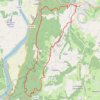 Trace GPS Le Mont Tournier - Yenne, itinéraire, parcours