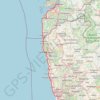 Trace GPS Portuguese Coastal Way, itinéraire, parcours