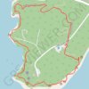 Trace GPS Amphitrite Point Lighthouse Loop, itinéraire, parcours