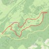 Trace GPS Chemin Col du Mollendruz–Vernant - 970, itinéraire, parcours