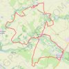 Trace GPS Brioux sur Boutonne 31 kms, itinéraire, parcours