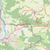 Trace GPS De Givet à Mesnil-Saint-Blaise, itinéraire, parcours