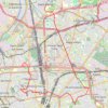 Trace GPS Circuit de Saint Denis à Saint Ouen, itinéraire, parcours
