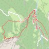 Trace GPS Sortie au Bec Charvet, itinéraire, parcours