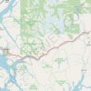 Trace GPS Prince Rupert - Terrace, itinéraire, parcours