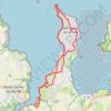 Trace GPS Saint-Jacut-de-la-Mer, itinéraire, parcours