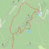 Trace GPS Le Gros Martel - Méaudre, itinéraire, parcours