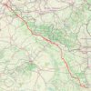 Trace GPS Lille Nancy J1, itinéraire, parcours