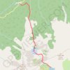Trace GPS Lac de Nino, itinéraire, parcours