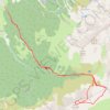 Trace GPS Pointe du Sciallet (Belledonne), itinéraire, parcours
