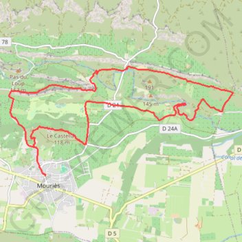 Trace GPS Marche_Roc_2024_19_km, itinéraire, parcours