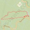 Trace GPS Hoyt Mountain Loop, itinéraire, parcours
