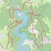 Trace GPS Sentier des Gorges de la Loire, itinéraire, parcours