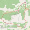 Trace GPS Belvezet - Le Mas de l'Ancienne Église, itinéraire, parcours