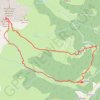 Trace GPS Pic de Combe Bronsin, itinéraire, parcours