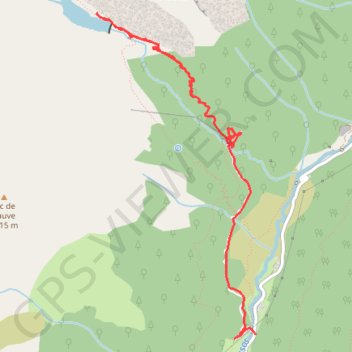 Trace GPS Lac d'Escalés (Bassiès) Ariège, itinéraire, parcours