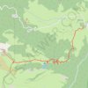 Trace GPS Chapelle Houndas-Rocher d'Aran, itinéraire, parcours