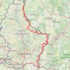Trace GPS GR5-001-5 GR 5 Luxembourg, itinéraire, parcours