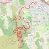 Trace GPS Ticknock MTB trails and hidden forest tracks, itinéraire, parcours