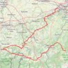 Trace GPS Mons - La Roche, itinéraire, parcours