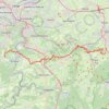 Trace GPS Strivay - Laboru, itinéraire, parcours