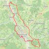 Trace GPS Bernadaus, itinéraire, parcours