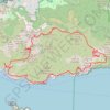Trace GPS Calanques - Callelongue - Walkyries - Marseilleveyre, itinéraire, parcours