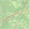 Trace GPS Roncevaux - Zubiri, itinéraire, parcours