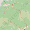 Trace GPS Arche du Ponadieu - Saint-Vallier, itinéraire, parcours