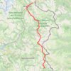 Trace GPS Montgenèvre - Saint-Dalmas-le-Selvage, itinéraire, parcours