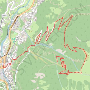 Trace GPS Retour du Touron par Lisey, itinéraire, parcours