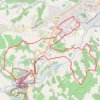 Trace GPS Saint Aignan sur Cher, itinéraire, parcours