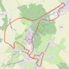 Trace GPS Sentier de la Folie - La Comté, itinéraire, parcours