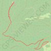 Trace GPS Randonnée en montagne - Lapoutroie - Alsace, itinéraire, parcours