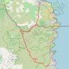 Trace GPS Banyuls - Llançà par les cols, itinéraire, parcours