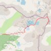 Trace GPS Pic d'Escobes - Andorra, itinéraire, parcours