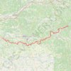 Trace GPS GR6 De Sainte Foy la-Grande (Gironde) à les Eyzies-de-Tayac-Sireuil (Dordogne), itinéraire, parcours