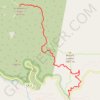 Trace GPS Strawberry Peak, itinéraire, parcours