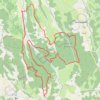 Trace GPS Monein - Le bois du Laring - 30313 - UtagawaVTT.com, itinéraire, parcours