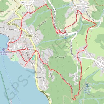 Trace GPS boucle-ermitage-saint-germain-par-ponnay, itinéraire, parcours