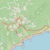 Trace GPS Autour du rocher Saint Barthelemy, itinéraire, parcours