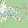 Trace GPS Le Jeune Lake, itinéraire, parcours