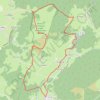 Trace GPS Boucle Valadon-Crêt & Croix de Chaussitre, itinéraire, parcours