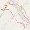 Trace GPS Whitewater Canyon Loop, itinéraire, parcours