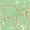 Trace GPS Balade dans la Grande Forêt de Saint-Hubert, itinéraire, parcours
