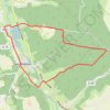 Trace GPS Balade à Saint-Hellier, itinéraire, parcours