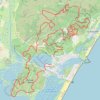 Trace GPS Gruissan Phoebus Trail, itinéraire, parcours