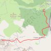 Trace GPS Roc du Château d'Oche, itinéraire, parcours